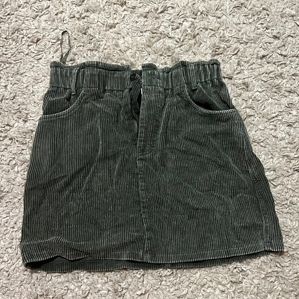 Corduroy skirt